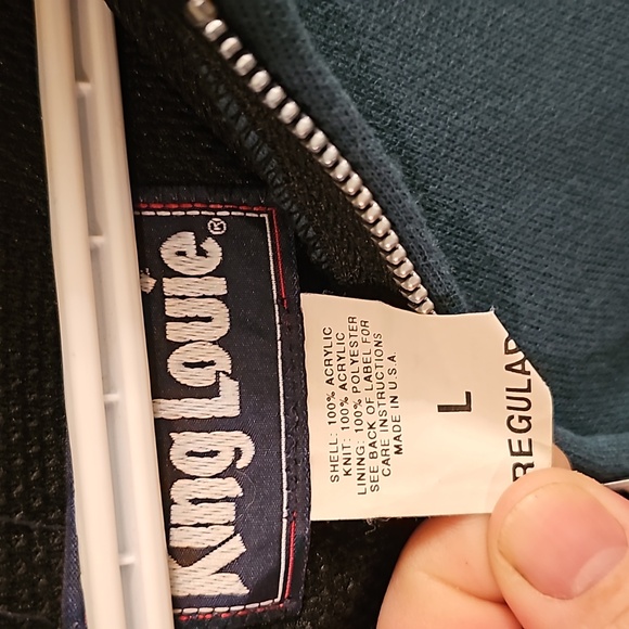 Vintage pioneer lined zip up hoodie - Picture 3 of 6